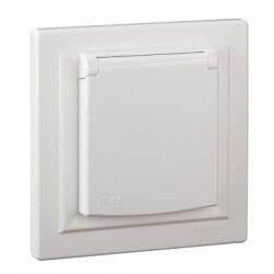 Schneider Electric - ASFORA KAPAKLI IP44 UPS PRİZ - BEYAZ