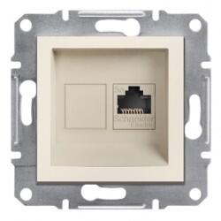 Schneider Electric - SCHNEİDER ELECTRİC EPH4370123 ASFORA 1*RJ45 CAT5E UTP ÇERÇEVESİZ KREM 3606480987328