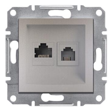 SCHNEİDER ELECTRİC EPH5200169 ASFORA RJ45 CAT6 UTP RJ11 BRONZ 3606480915710