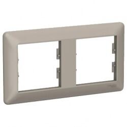 Schneider Electric - SCHNEIDER ELECTRIC ASFORA EPH5805269 EM 2' Lİ YATAY ÇERÇEVE BRONZ