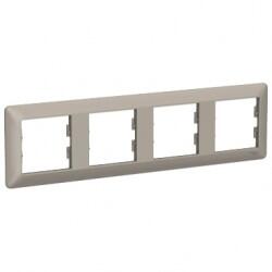 Schneider Electric - SCHNEIDER ELECTRIC ASFORA EPH5805469 PLUS 4’ LÜ YATAY ÇERÇEVE BRONZ 3606481931382