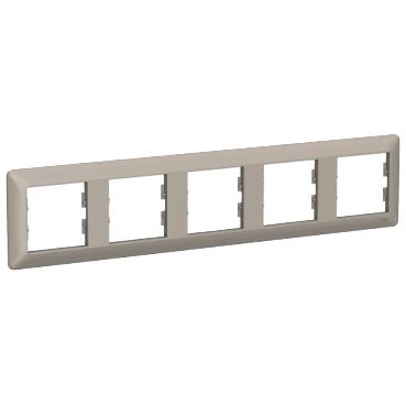 SCHNEIDER ELECTRIC ASFORA EPH5805569 PLUS 5’ Lİ YATAY ÇERÇEVE BRONZ 3606481931443