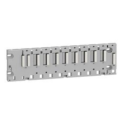 Schneider Electric - SCHNEIDER ELECTRIC BMXXEM010 BMXXBP0800H SAĞLAMLAŞTIRILMIŞ RAF M340 8 SLOT PANEL PLAKA VEYA DIN RAYI MONTAJI 3595864009384