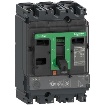 SCHNEIDER ELECTRIC C10N32D100 100AMP NSX100N 3 KUTUP 380V AC 50KA KOMPAK ŞALTER MİC 2.2 3606481998040