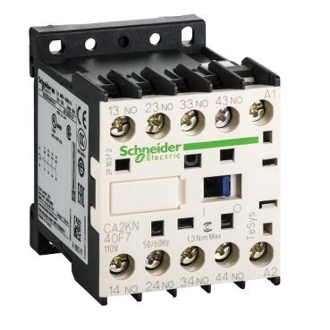 SCHNEIDER ELECTRIC CA2KN40F7 TESYS K KONTROL RÖLESİ 4 NA <= 690 V 110 V AC BOBİN 3389110428391