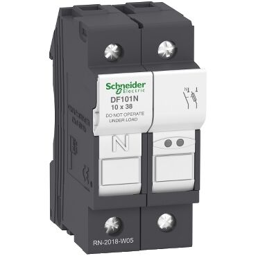 SCHNEIDER ELECTRIC DF101N TESYS SİGORTA BAĞLANTI KESİCİ 1P N 32A SİGORTA BOYUTU 10 X 38 MM 3389119407229