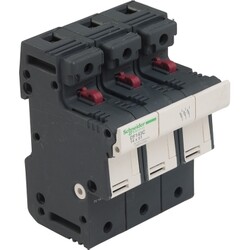 Schneider Electric - SCHNEIDER ELECTRIC DF143C TESYS KARTUŞ SİGORTA KESİCİ 3P 50A - SİGORTA BOYUTU 14 X 51 MM 3389119407410