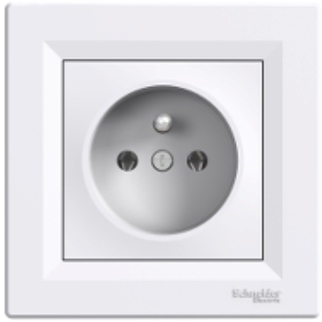 SCHNEIDER ELECTRIC EPH2800121 ASFORA BEYAZ ÇOCUK KORUMALI UPS TOPRAKLI PRİZ 3606480525919