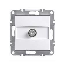 Schneider Electric - SCHNEIDER ELECTRIC EPH3770121 ASFORA BEYAZ SAT UYDU PRİZİ (ÇERÇEVESİZ) 3606480987243