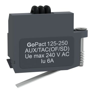 SCHNEIDER ELECTRIC G12-25AUX240 YARDIMCI KONTAK (OF/SD) GOPACT MCCB 125-250 3606482235526