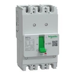 Schneider Electric - SCHNEİDER ELECTRİC G12F3F125 GOPACT MCCB 125F 3P3D 125A SABİT TİP KOMPAK ŞALTER