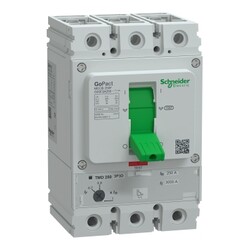 Schneider Electric - SCHNEIDER ELECTRIC G25F3A250 GoPact MCCB 250F 3P3D 250A 36KA AYAR SAHALI KOMPAK ŞALTER 3606482193871