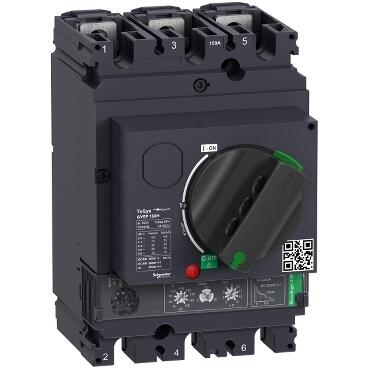 SCHNEIDER ELECTRIC GV5P150H MOTOR DEVRE KESİCİ TESYS GV5 3P 150A ICU 70KA TERMAL MANYETİK 3606489915414