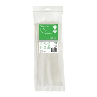 SCHNEIDER ELECTRIC IMT46918 KABLO BAĞI 250X4.8MM ŞEFFAF 3606480554520 (100 ADET)