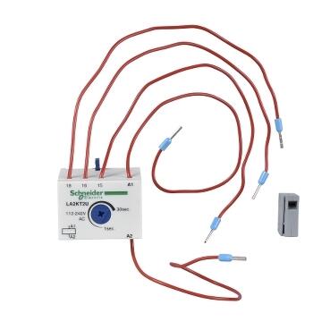 SCHNEIDER ELECTRIC LA2KT2U TESYS K ZAMAN GECİKME YARDIMCI KONTAK BLOĞU 1 K/A 110...240 V 1…30SN 3389110230086