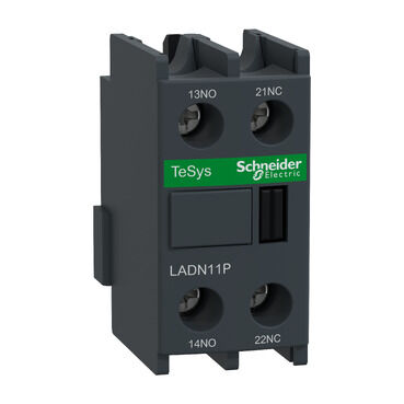 SCHNEIDER ELECTRIC LADN11P TESYS D YARDM KONTK BLOĞU 1NA + 1NK VİDA KELEPÇESİ TERMİNALLERİ EN 50012 3389110383850