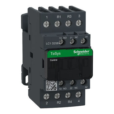 SCHNEIDER ELECTRIC LC1D258B7 TESYS D KONTAKTÖR 4P 40A AC1 24VAC 2NA2NK 3389110334180