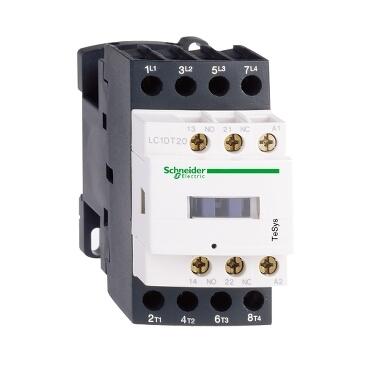 SCHNEIDER ELECTRIC LC1DT25B7 TESYS D KONTAKTÖR 4P(4 NA) AC1 <= 440 V 25 A 24 V AC BOBİN 3389110244540
