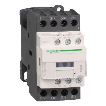 SCHNEIDER ELECTRIC LC1DT40BD TESYS D KONTAKTÖR 4P(4 NA) AC1 <= 440 V 40 A 24 V DC BOBİN 3389110247855