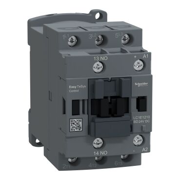 SCHNEIDER ELECTRIC LC1E1210BD 5,5W 12A 1NA KONTAKTÖR 24VDC KUMANDA BOBİNLİ 3606487144427