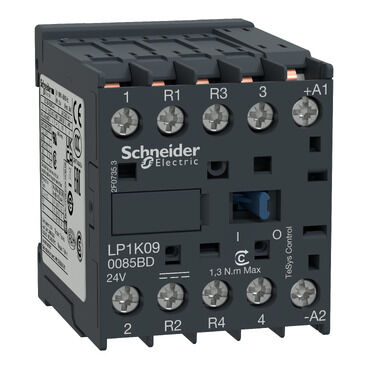 SCHNEIDER ELECTRIC LP1K090085BD TESYS K KONTAKTÖR 4P 20A AC1 24VDC 2NA2NK 3389110495980