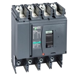Schneider Electric - SCHNEIDER ELECTRIC LV432408 DEVRE KESİCİ COMPACT NSX400N 400 A 4 KUTUP AÇMA BİRİMİ OLMADAN 3606480006906