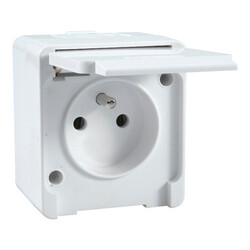 Schneider Electric - SCHNEIDER ELECTRIC NML2800121 NEMLİYER KAPAKLI UPS PRİZ BEYAZ 8690495032086