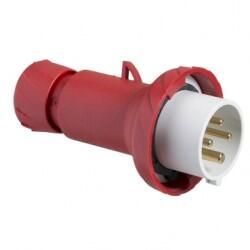 Schneider Electric - SCHNEIDER ELECTRIC PKE32M734 4X32A TRİFAZE 3P+T IP67 VİDALI DÜZ FİŞ 3303432032302