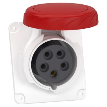 SCHNEIDER ELECTRIC PKF16F735 PRATİKA EĞİK MAKİNA PRİZİ VİDALI BAĞLANTI 5X16A 3P + N + E - 380...415 V AC 3303432033262