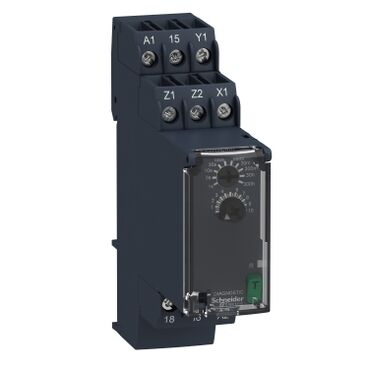 SCHNEIDER ELECTRIC RE22R1CMR KAPATMA GECİKMELİ ZAMANLAMA RÖLESİ 0,05S…300SA - 24…240V AC/DC 1K/A 3606480792397