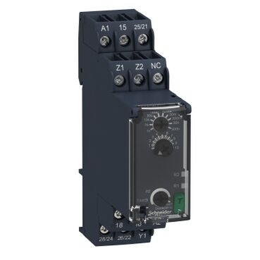 SCHNEIDER ELECTRIC RE22R2AMR AÇMA GECİKMELİ ZAMANLAMA RÖLESİ 0,05S…300SA - 24…240V AC/DC 2K/A 3606480792472
