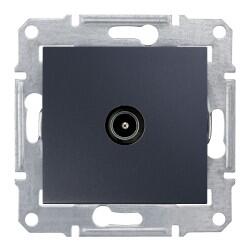 Schneider Electric - SCHNEIDER ELECTRIC SDN3201670 SEDNA SONLU GRAFİT TV PRİZİ 8690495042870