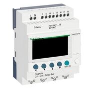 SCHNEIDER ELECTRIC SR2B121B KOMPAKT AKILLI RÖLE ZELİO LOGİC 12 G Ç 24 V AC SAAT EKRAN 3389110549157