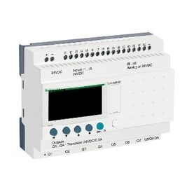 SCHNEIDER ELECTRIC TELEMECANİQUE SR3B262BD SENSORS ZELİO AKILLI RÖLE 26 I-O 24 VDC 3389110549997