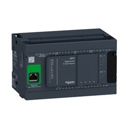 Schneider Electric - SCHNEIDER ELECTRIC TM241CE24T M241 KONTROLÖR 24 GÇ TRANSİSTÖR PNP ETHERNET 3606480611193