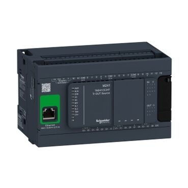 SCHNEIDER ELECTRIC TM241CE24T M241 KONTROLÖR 24 GÇ TRANSİSTÖR PNP ETHERNET 3606480611193