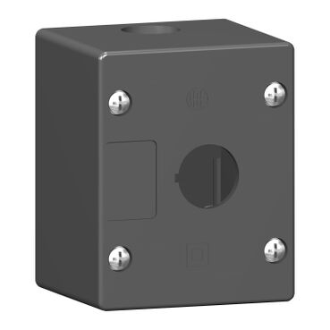 SCHNEIDER ELECTRIC XALG01 AĞIR ORTAM KOŞULLARI İÇİN BOŞ KONTROL İSTASYONU SİYAH PLASTİK 1 KESİM Ø22 MM 3389119019323