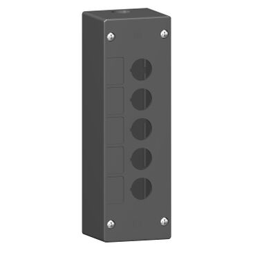 SCHNEIDER ELECTRIC XALG05 AĞIR ORTAM KOŞULLARI İÇİN BOŞ KONTROL İSTASYONU SİYAH PLASTİK 5 KESİM Ø22MM 3389119019361