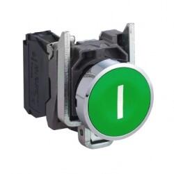 Schneider Electric - SCHNEIDER ELECTRIC XB4BA3311 YEŞİL SIVA ALTI EKSİKSİZ BUTON Ø22 YAYLI DÖNÜŞ 1NA G 3389110895773