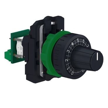 SCHNEIDER ELECTRIC XB5AD912R10K HARMONY XB5 KOMPLE POTANSİYOMETRE PLASTİK Ø22 10K 3606480985072