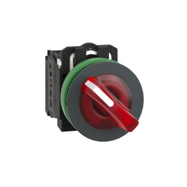 SCHNEIDER ELECTRIC XB5FK124B5 GÖMÜLÜ IŞIKLI MANDAL BUTON LED 24 VAC /DC SARI 1NA+1NK 3606481360700