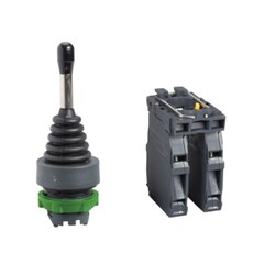 Schneider Electric - SCHNEIDER ELECTRIC XD5PA24 JOYSTİCK Ø22 4 YÖNLÜ YAYLI DÖNÜŞ 1NA 3389110904307