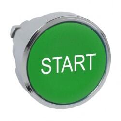 Schneider Electric - SCHNEIDER ELECTRIC ZB4BA333 YEŞİL SIVA ALTI BASMALI DÜĞME BAŞLIĞI Ø22 YAYLI DÖNÜŞ START 3389110887532