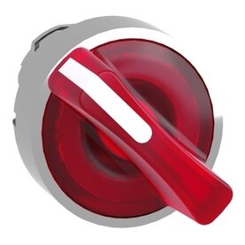 SCHNEIDER ELECTRIC ZB4BK1243 KIRMIZI IŞIKLI MANDAL BUTON BAŞLIĞI Ø22 2 KONUMLU SABİT 3389110890440