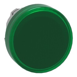 Schneider Electric - SCHNEIDER ELECTRIC ZB4BV033 ENTEGRE LED İÇİN YEŞİL PİLOT IŞIĞI BAŞLIĞI Ø22 DÜZ LENS 3389110895001