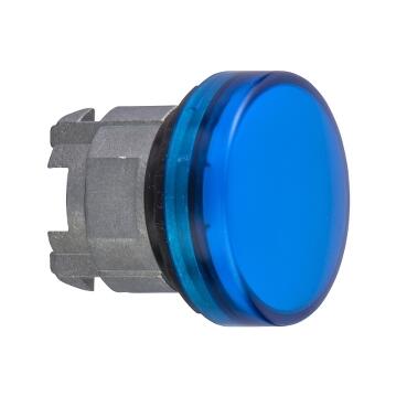 SCHNEIDER ELECTRIC ZB4BV06 BA9S AMPUL İÇİN MAVİ PİLOT IŞIĞI BAŞLIĞI Ø22 DÜZ LENS 3389110889536