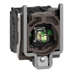 Schneider Electric - SCHNEIDER ELECTRIC ZB4BW0M13 ENTEGRE LED'Lİ 230...240V GÖVDE/SABİTLEME BİLEZİKLİ BEYAZ IŞIK BLOĞU 2NA 3389110893526