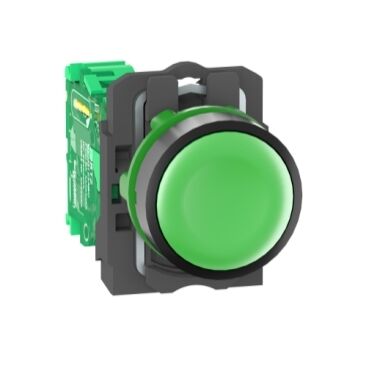 SCHNEIDER ELECTRIC ZB5RTA3 KABLOSUZ PİLSİZ BUTON VERİCİ Ø22 MM PLASTİK YEŞİL BAŞLIK 3606480334597