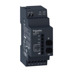 Schneider Electric - SCHNEIDER ELECTRIC ZBRRA PROGRAMLANABİLİR ALICI 2 RÖLE 24..240 V AC/DC 2 BASMALI DÜĞME 6 LED 3606480334702