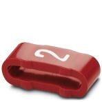 Phoenix Contact - PHOENIX CONTACT SD-WMTBS (NU) CC:2 HALKA ETIKET SAYI BASKILI: SAYILAR KIRMIZI GENIŞLIK: 4,3 MM 4046356414951